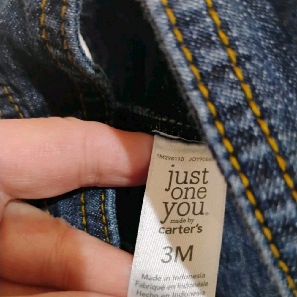 Charming Denim Kids Overalls - Picture 3 of 9